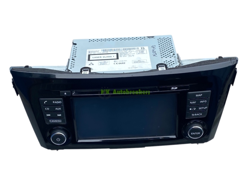 Nissan Qashqai Radio Head Unit Multimedia 259154ET2A Genuine 2016