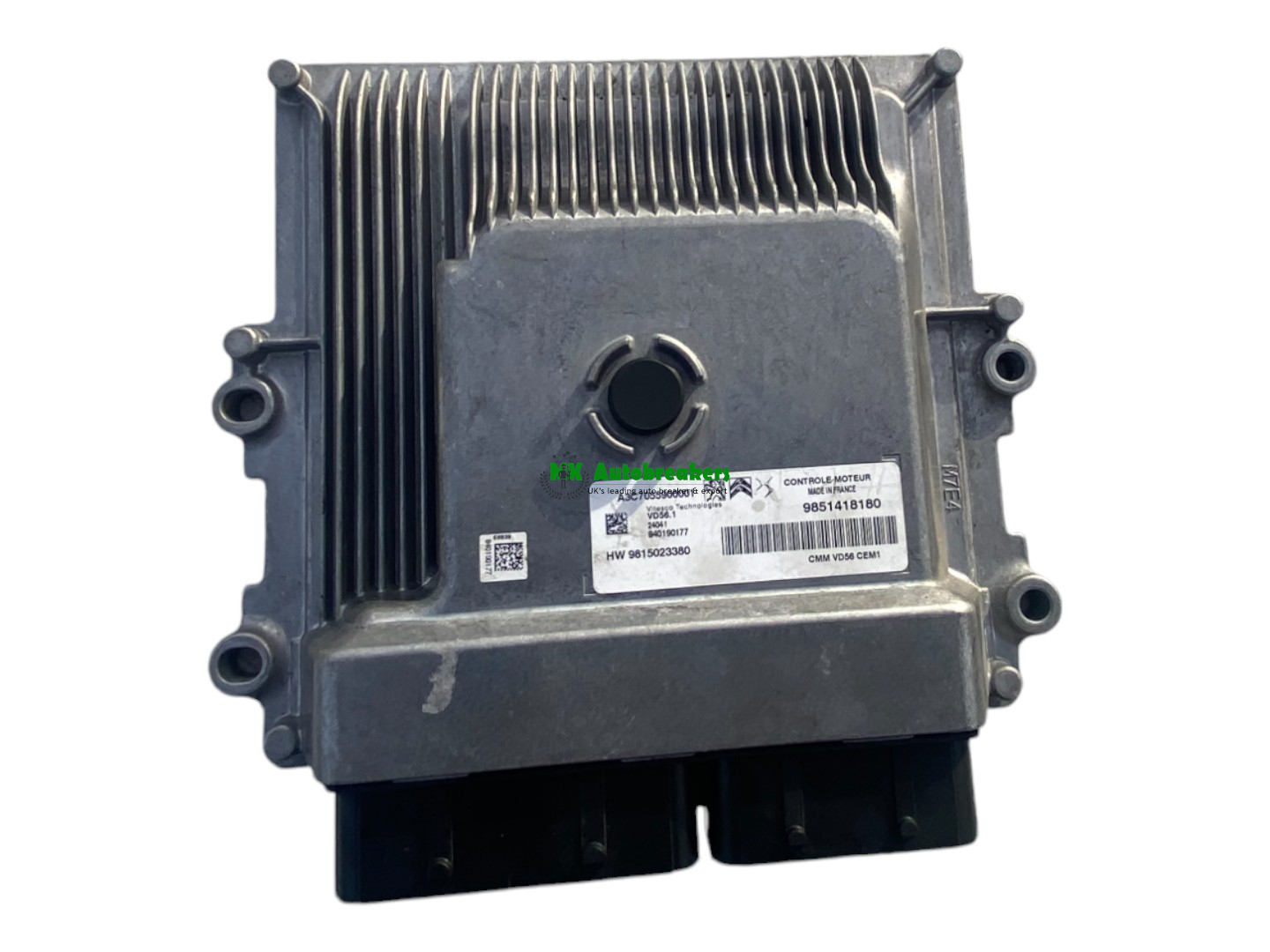 Peugeot 2008 Engine Control Module ECU 9851418180 Genuine 2024