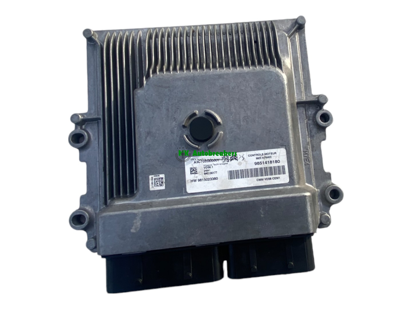 Peugeot 2008 Engine Control Module ECU 9851418180 Genuine 2024