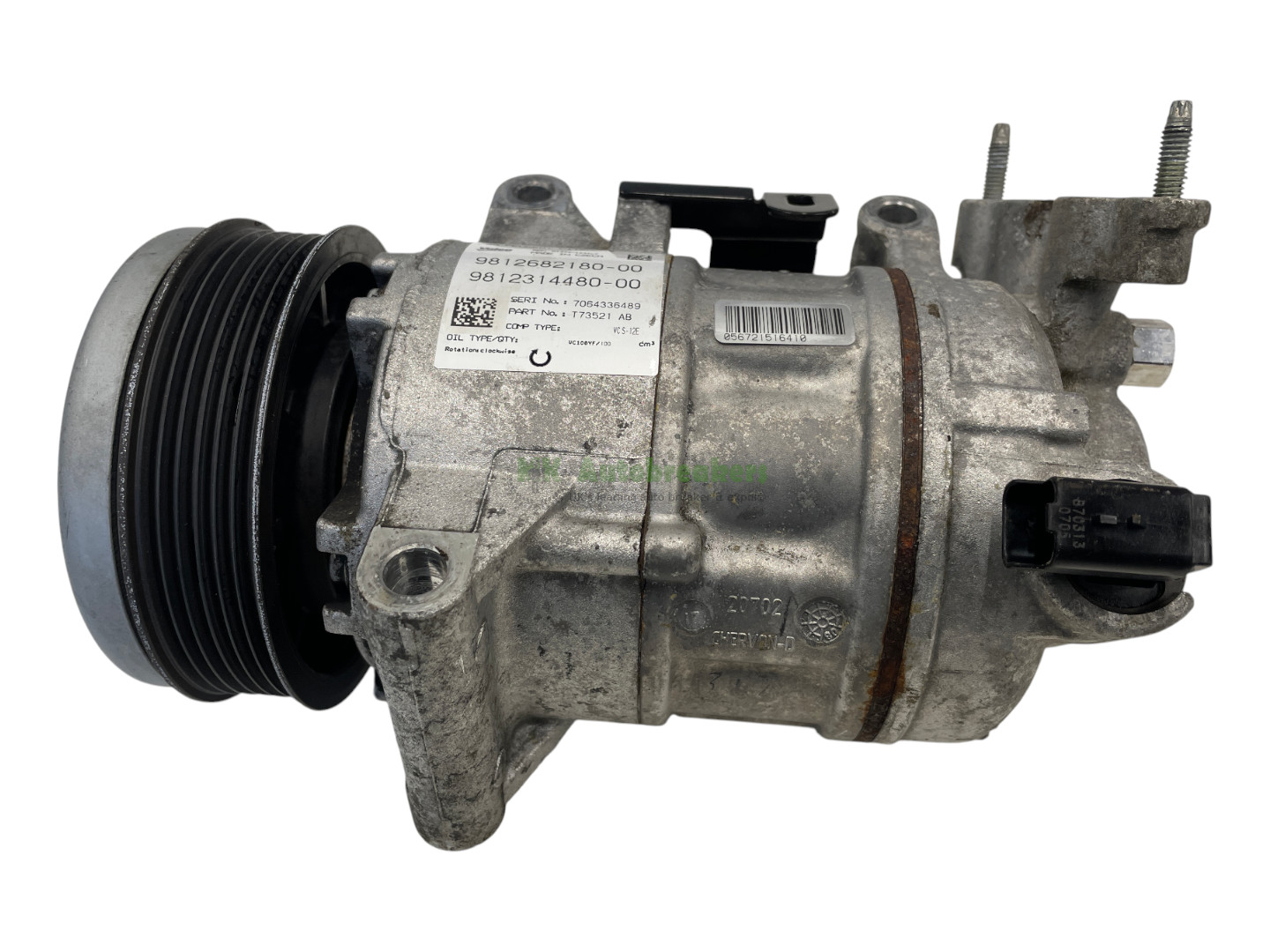 Citroen C4 Picasso A/C Compressor Pump 9812682180 Genuine 2015