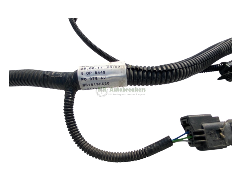 Citroen C4 Picasso Parking Sensor Wiring Loom 9816195580 Front Genuine 2017