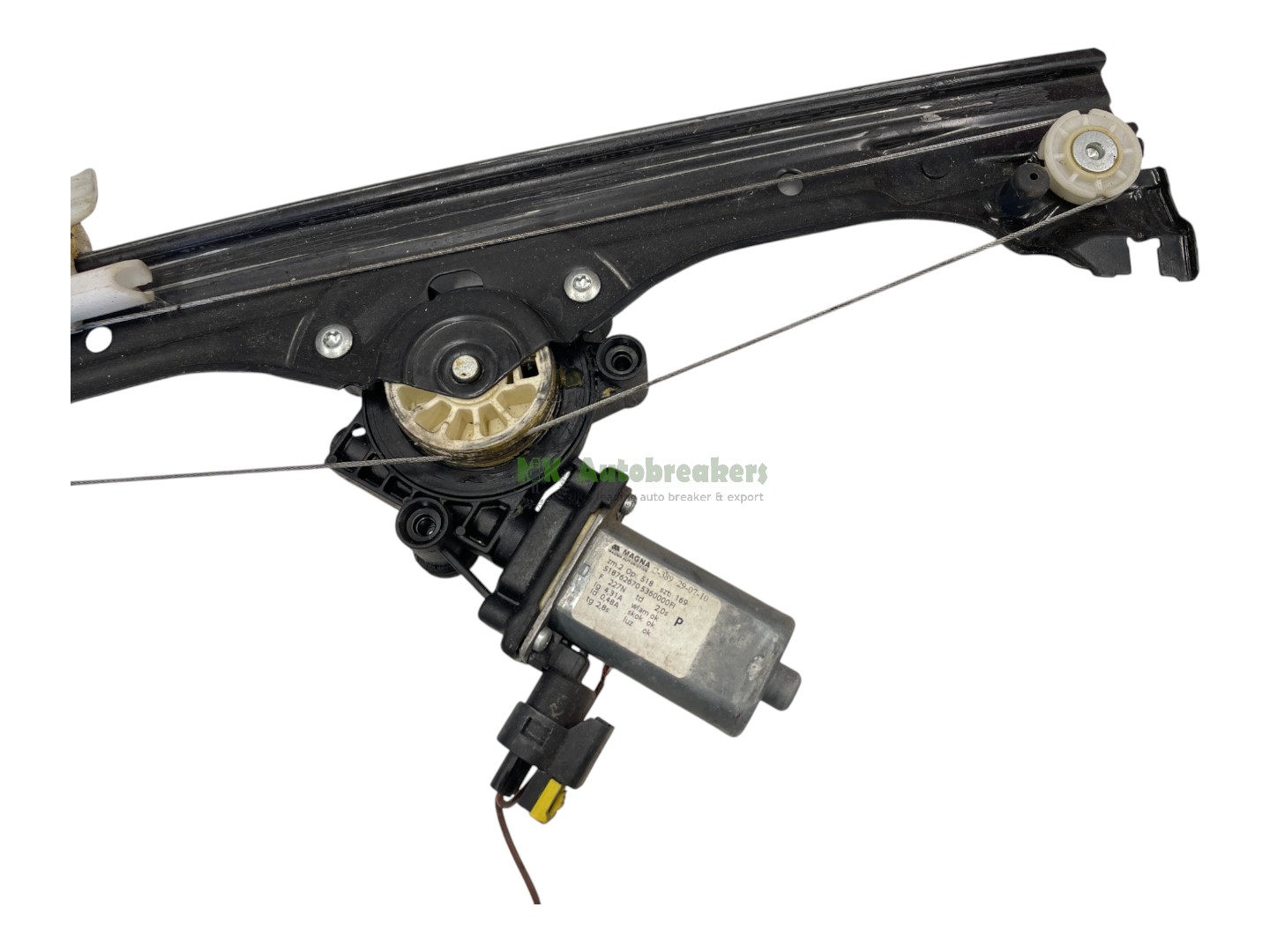 Fiat 500 Window Regulator Motor 518762670 Right Genuine 2013