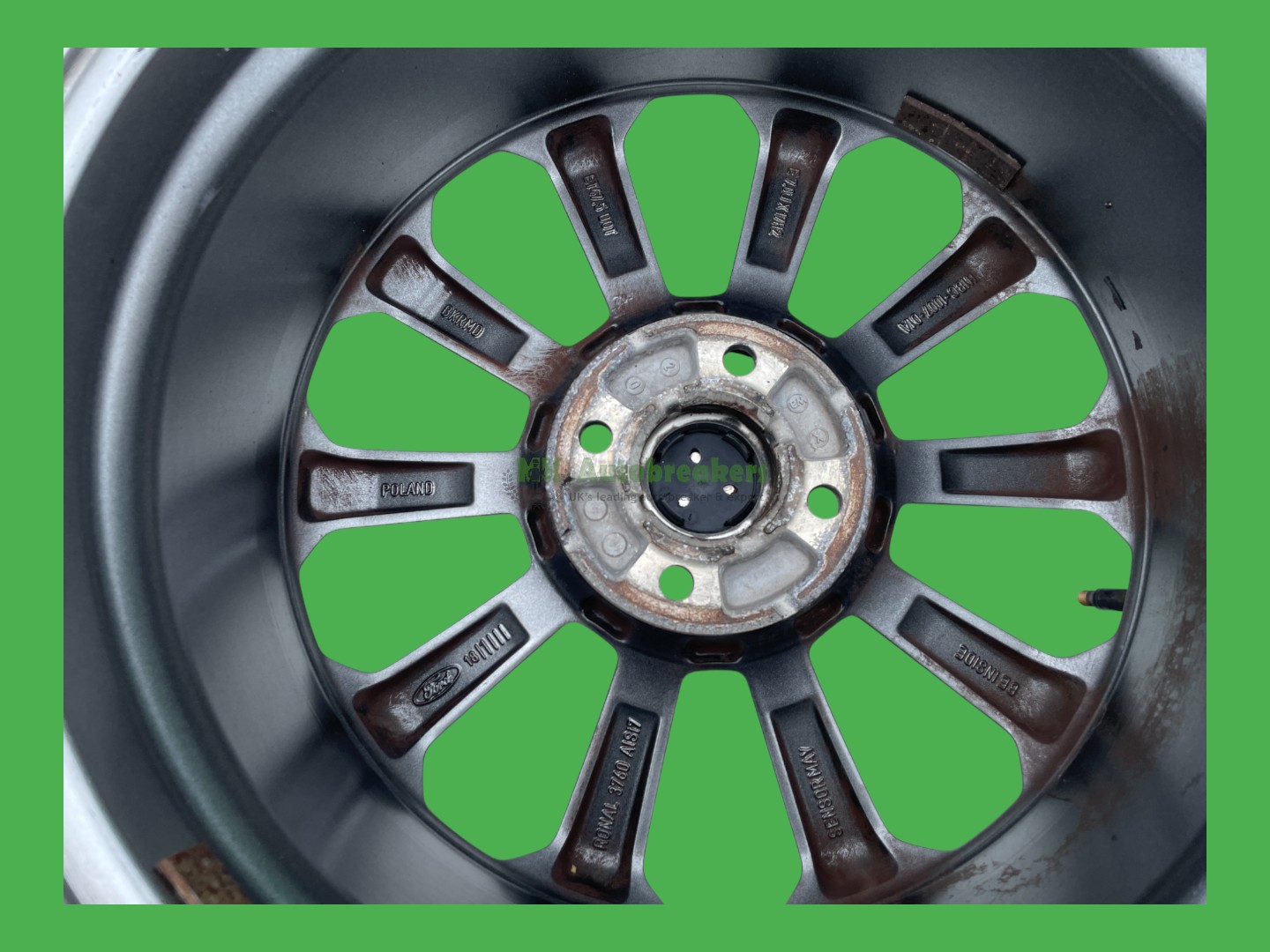 Ford Fiesta Alloy Wheel H1BC-1007-D1A 7JX17" Genuine 2018