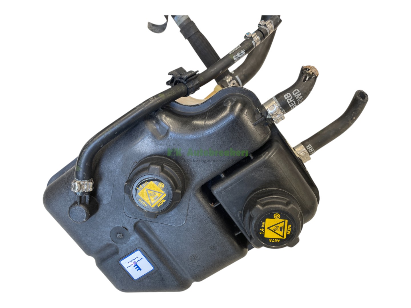 Maserati Ghibli M157 Coolant Expansion Tank 670004150 Genuine 2015