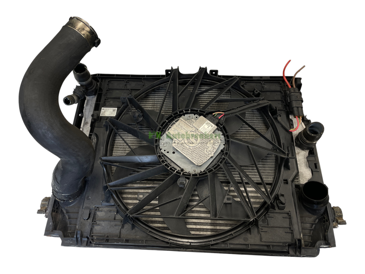 BMW 5 Series F10 Radiator Rad Pack 7633273 Genuine 2015