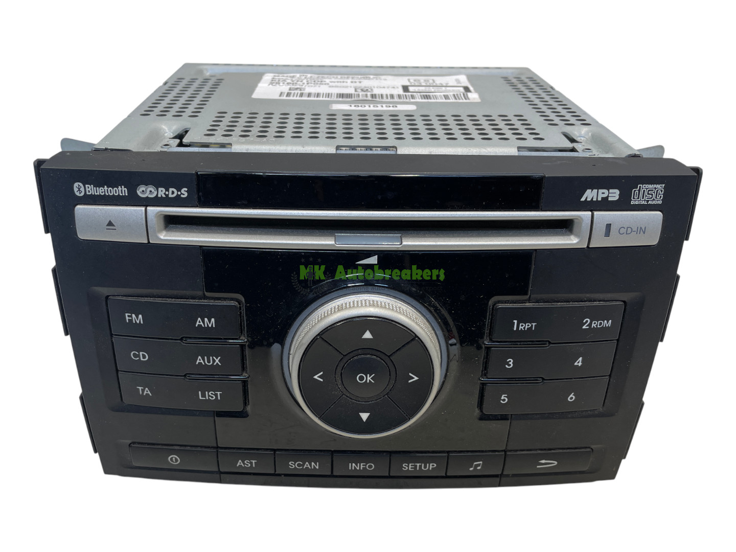 Kia Venga Radio Head Unit 96160-1P050 Genuine 2012