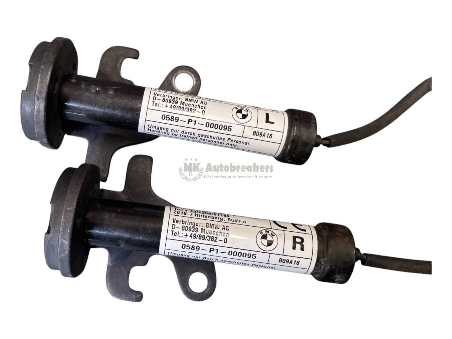 BMW 2 Series F22 Bonnet Actuators 7259692 Genuine 2016
