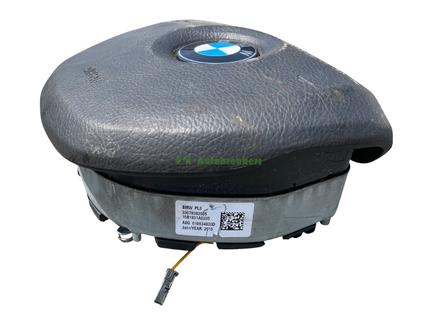 BMW 5 Series F10 Steering Wheel Airbag 618634800D Genuine 2016