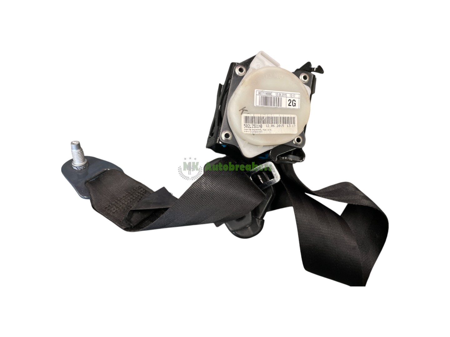 Citroen C4 Grand Picasso Seat Belt 96771180xx 2nd Row Left Genuine 2015