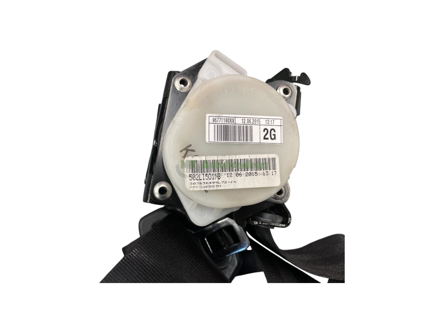 Citroen C4 Grand Picasso Seat Belt 96771180xx 2nd Row Left Genuine 2015