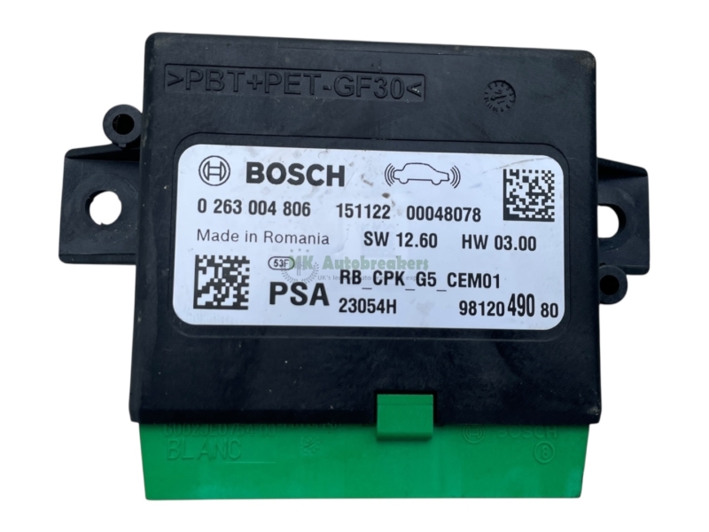 Citroen Grand C4 Picasso Parking Control Module 9812049080 Genuine 2017