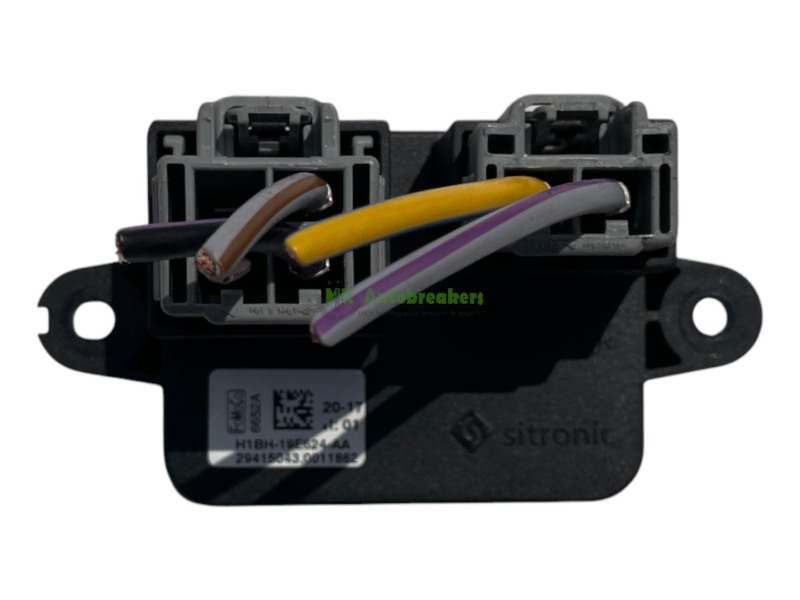 Ford Fiesta Heater Blower Resistor H1BH19E624AA Genuine 2017