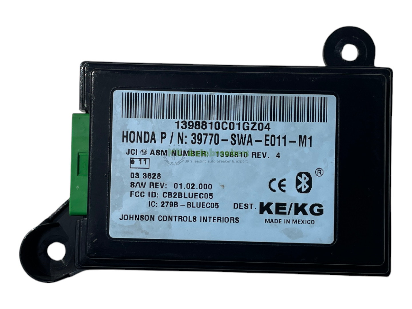 Honda CRV Bluetooth Module 39770SWAE011M1 Genuine 2010