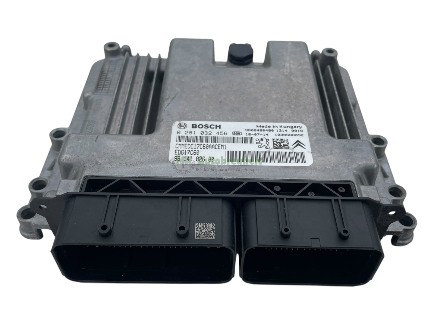 Peugeot 2008 Engine Control Module 9814182680 ECU Genuine 2016