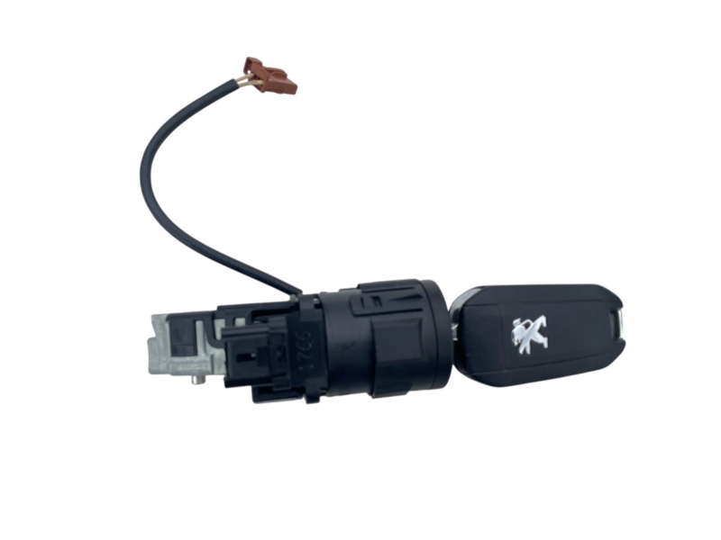 Peugeot 2008 Ignition Barrel & Key 9663123380 Genuine 2016