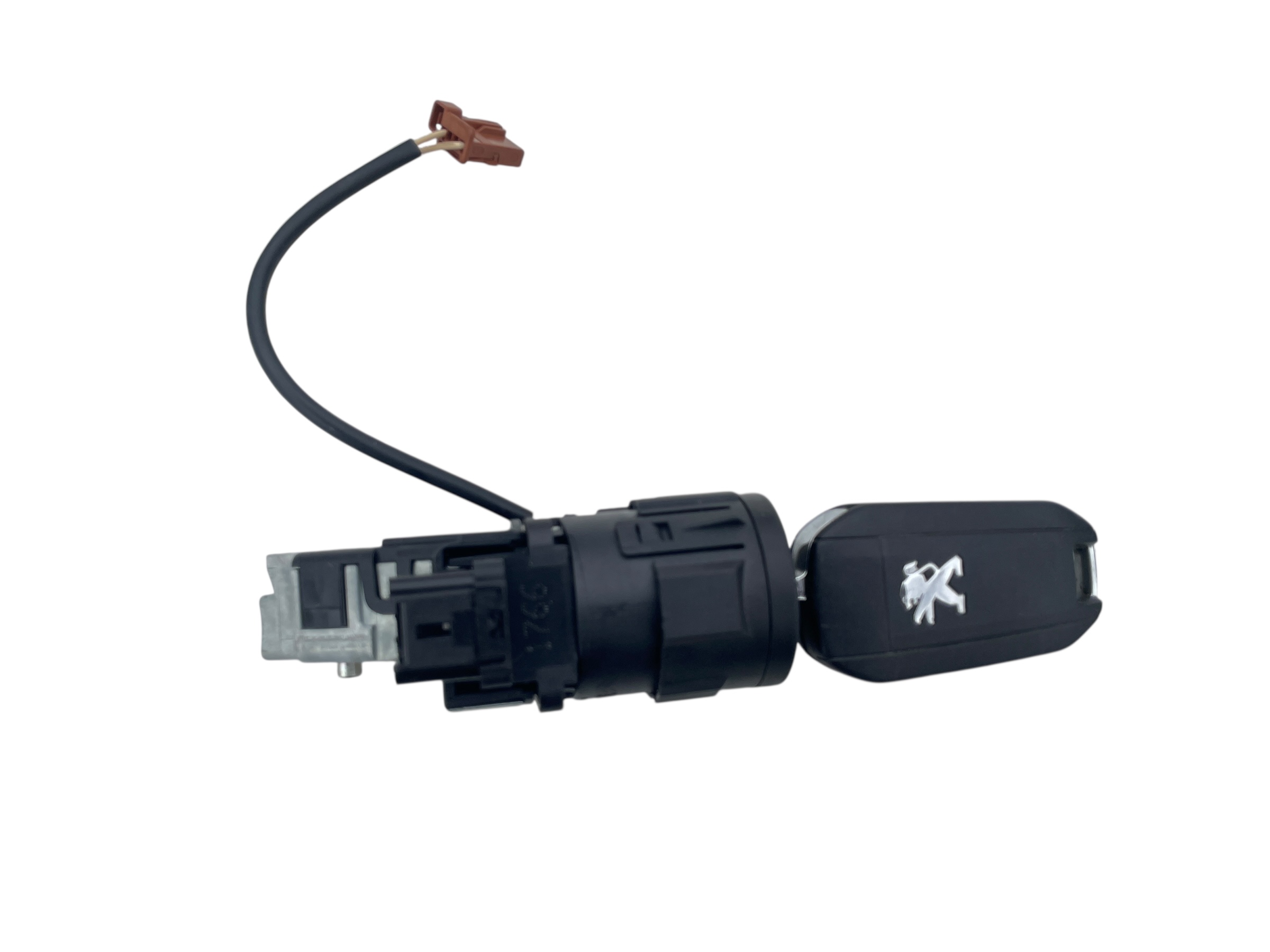 Peugeot 2008 Ignition Barrel & Key 9663123380 Genuine 2016