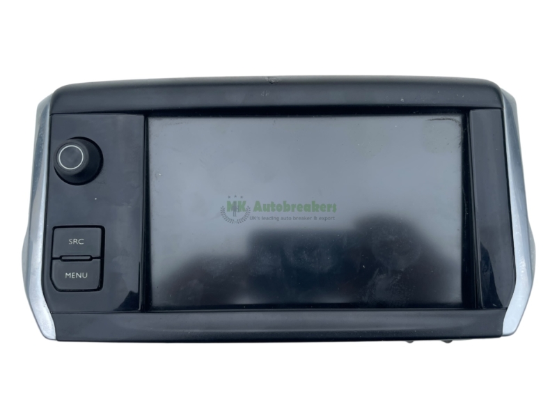 Peugeot 2008 Multifunctional Display Screen 9812862880 Genuine 2016