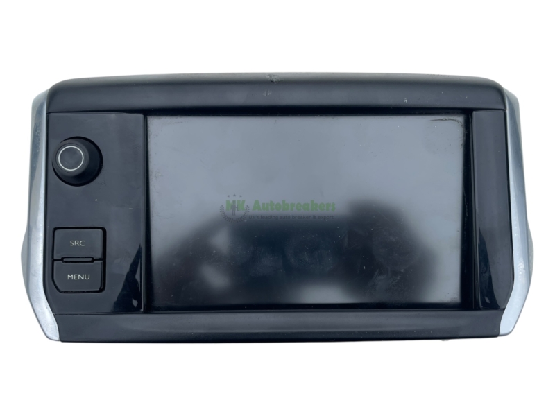 Peugeot 2008 Multifunctional Display Screen 9812862880 Genuine 2016