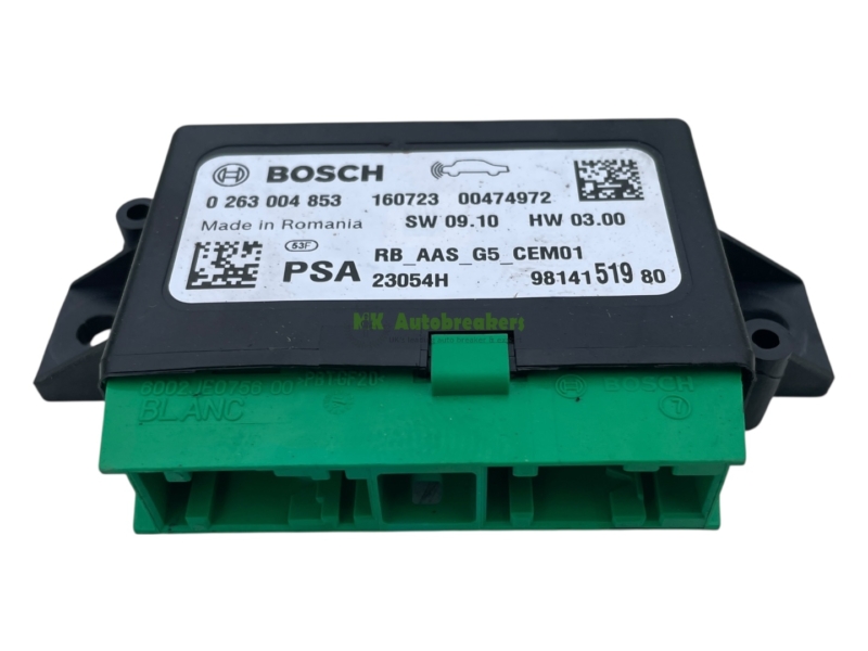 Peugeot 2008 Parking Sensor 9814151980 Genuine 2016