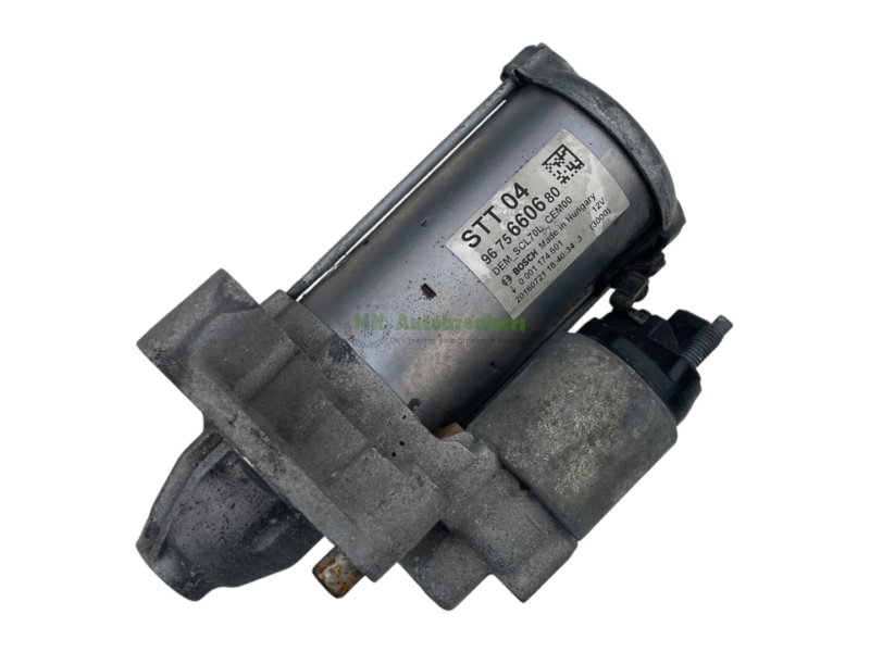 Peugeot 3008 Starter Motor 9675660680 Genuine 2016
