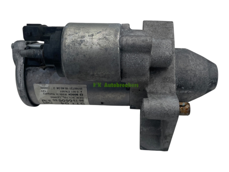 Peugeot 3008 Starter Motor 9675660680 Genuine 2016
