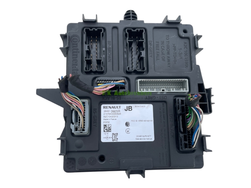 Renault Captur Body Control Module 284B13925R Genuine 2021