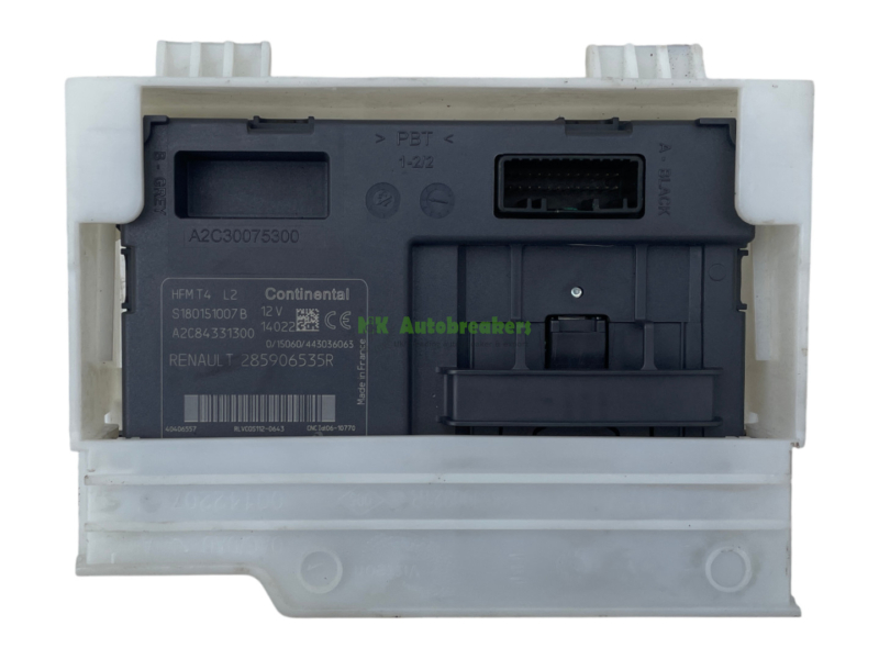 Renault Captur Ignition Key Reader Module 285906535R Genuine 2016