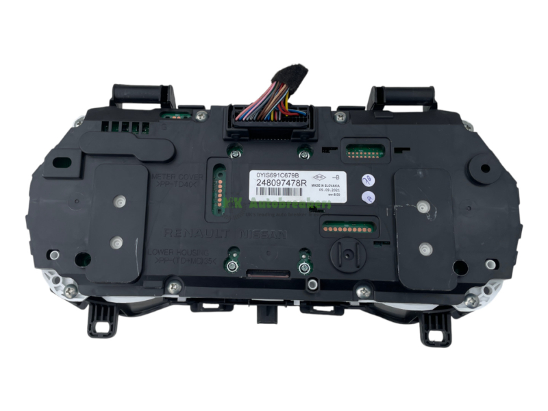 Renault Captur Instrument Cluster Speedometer 248097478R Genuine 2021