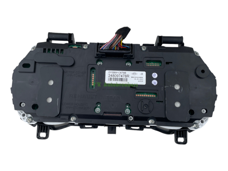 Renault Captur Instrument Cluster Speedometer 248097478R Genuine 2021