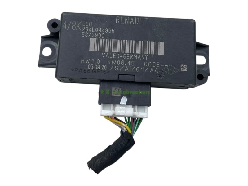 Renault Captur Parking Sensor Control Module ECU 284L04495R Genuine 2021