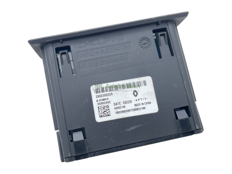 Renault Captur USB Twin Port Socket 280230033R Genuine 2021