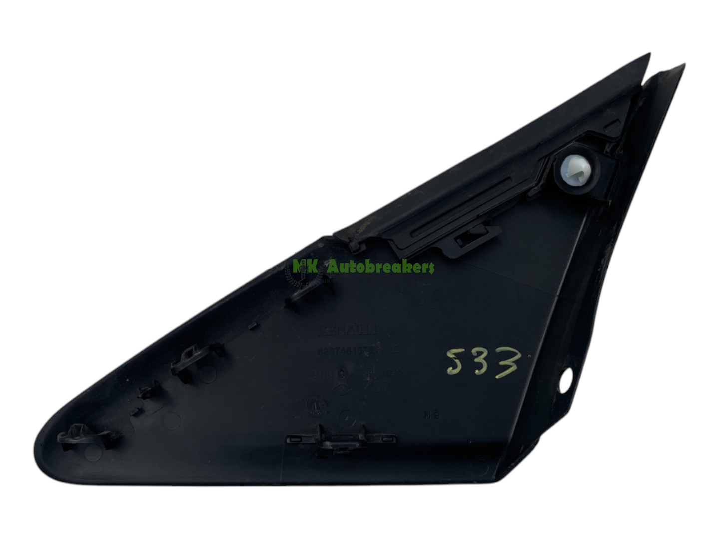 Renault Captur Wing Mirror Cover Trim Right 638746155R Genuine 2016