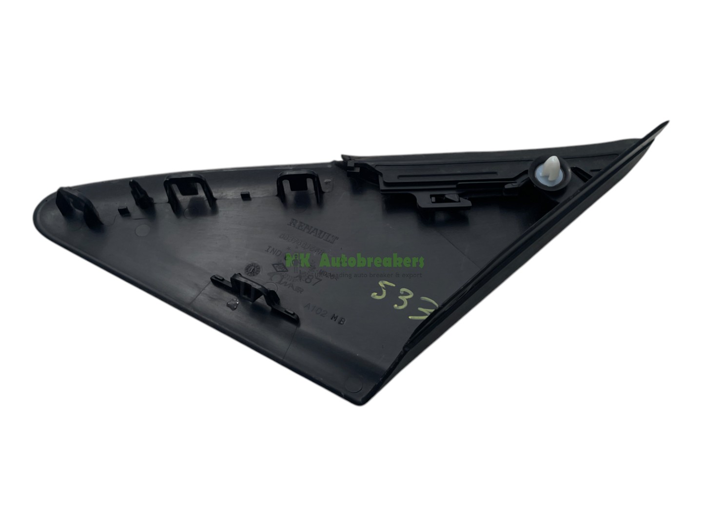 Renault Captur Wing Mirror Cover Trim Right 638746155R Genuine 2016