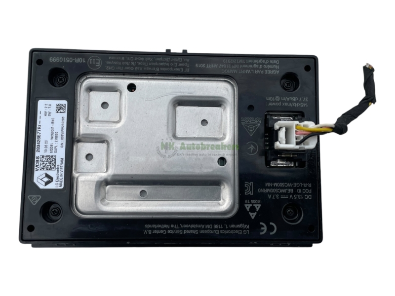 Renault Captur Wireless Phone Charger Module 283426577R Genuine 2021