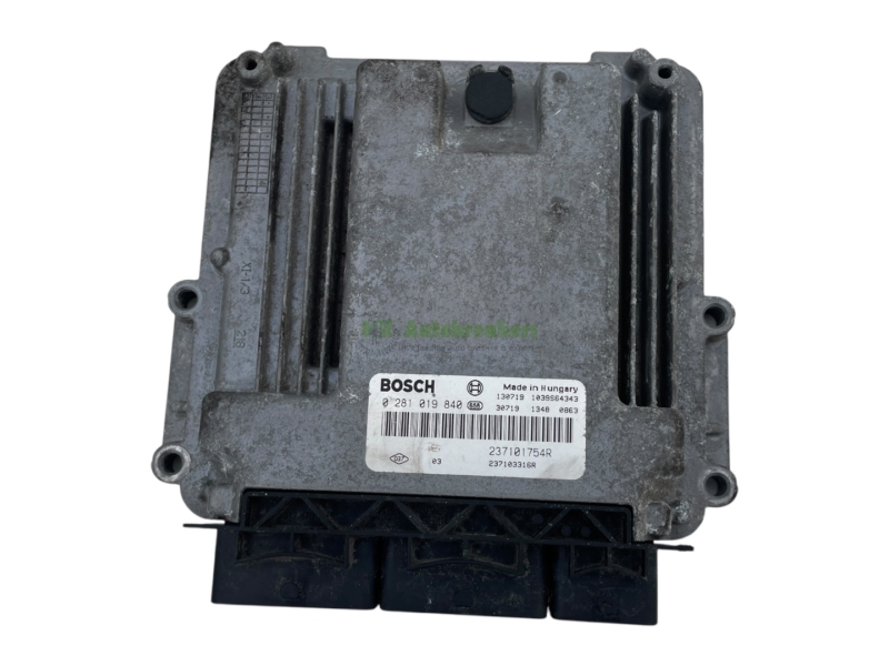 Renault Trafic 2.0 Engine Control Module 237101754R ECU Genuine 2013