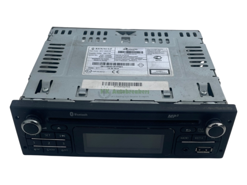 Vauxhall Vivaro Head Unit 281156951R Genuine 2013