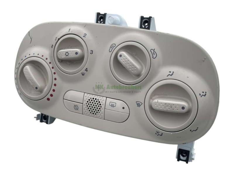 Fiat 500 Heater AC Control Panel 5H0146900 Genuine 2012