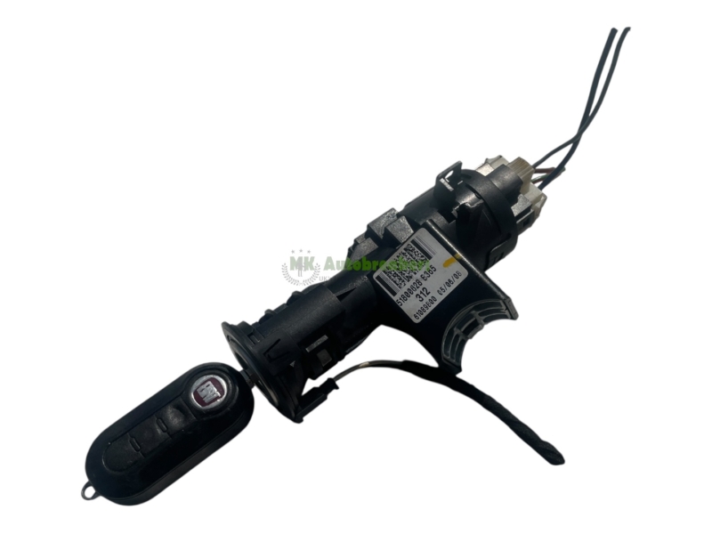 Fiat 500 Ignition Switch and Key 51800628 Genuine 2012