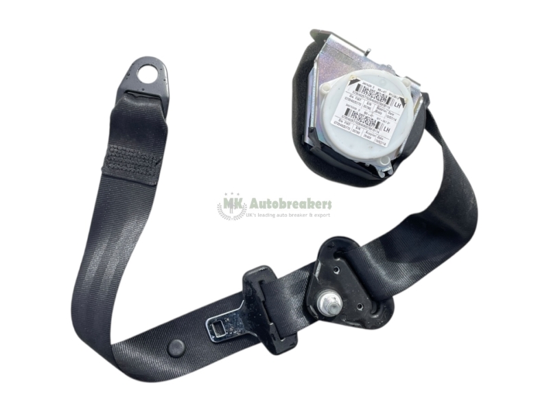 Fiat 500 Seat Belt 34075339 Rear Left Genuine 2014