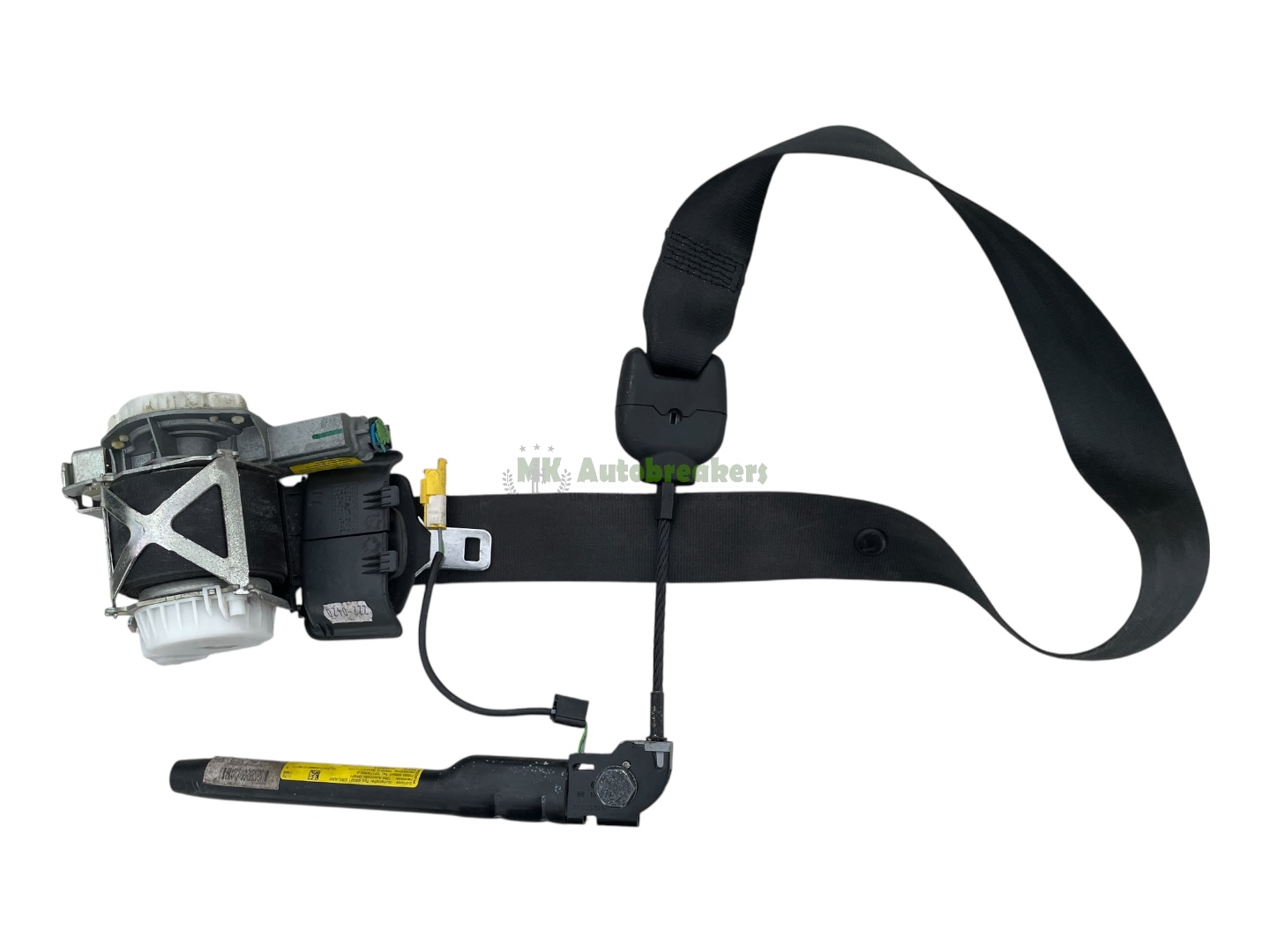 Fiat 500 Seat Belt 34081274F Front Right Genuine 2012