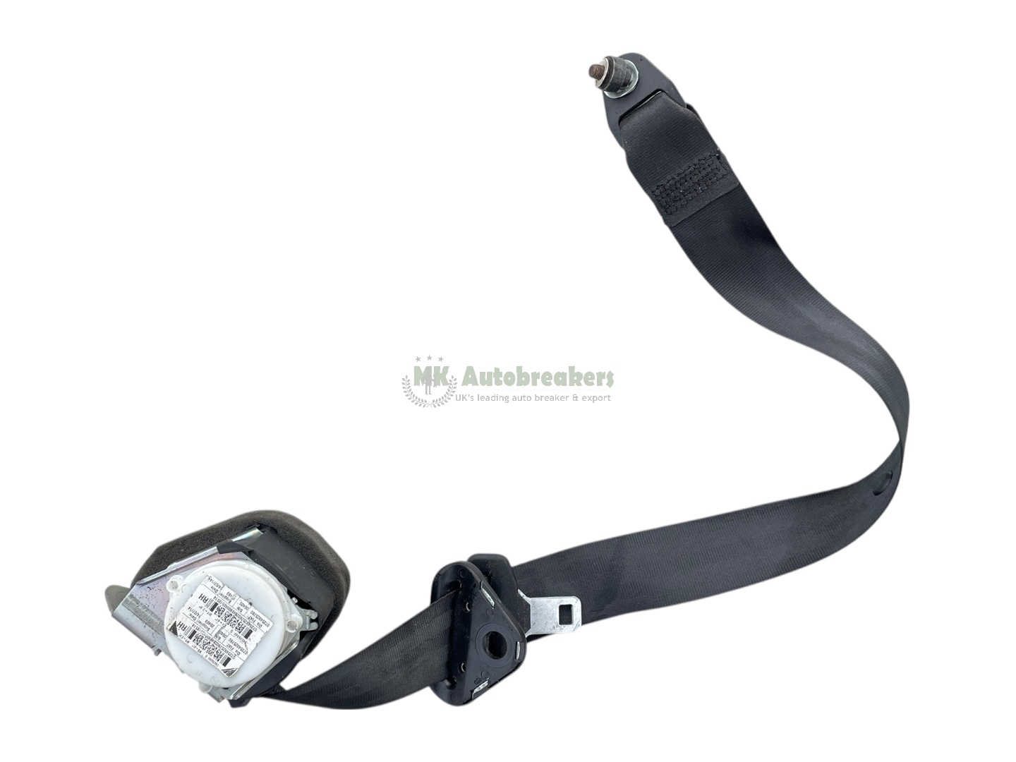 Fiat 500 Seat Belt 34101166 Front Right Genuine 2014