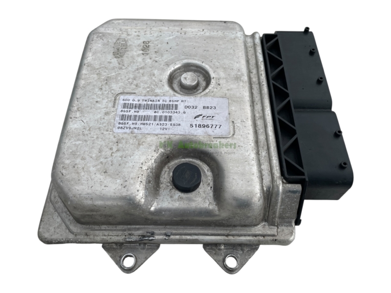Fiat 500 Twin Air Turbo Engine ECU 51896777 Genuine 2012