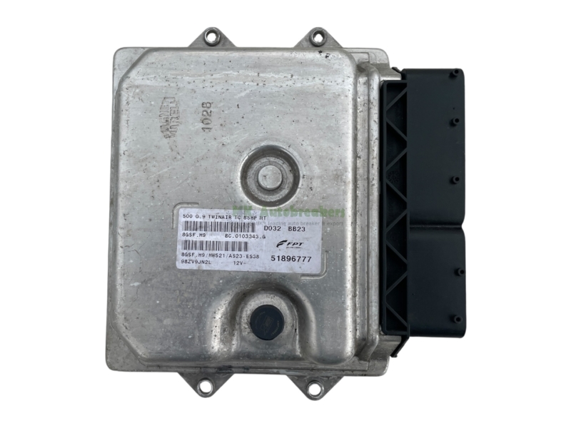 Fiat 500 Twin Air Turbo Engine ECU 51896777 Genuine 2012