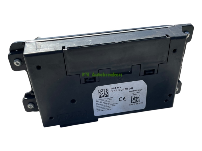 Ford Focus Bluetooth Control Module LX7T14G229DR Genuine 2021