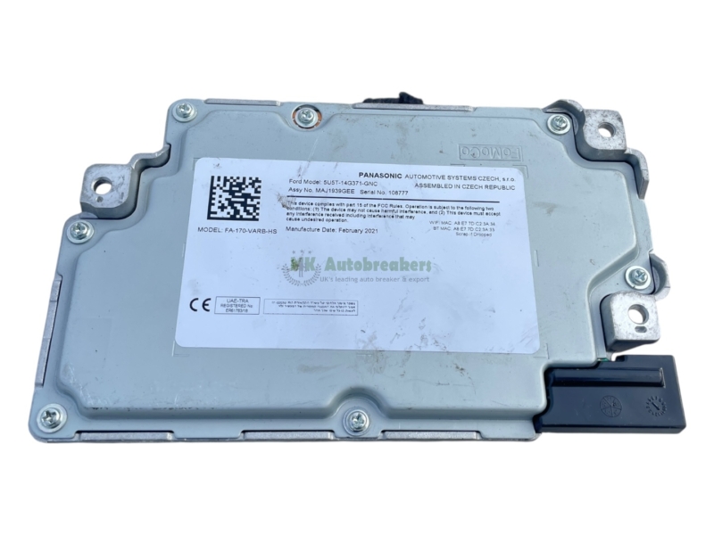 Ford Focus SAT NAV Control Module 5U5T-14G371-GNC Genuine 2015