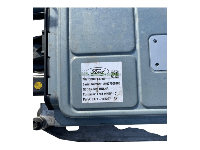 Ford Focus Voltage Control Module LX7A-14B227-AK Genuine 2021