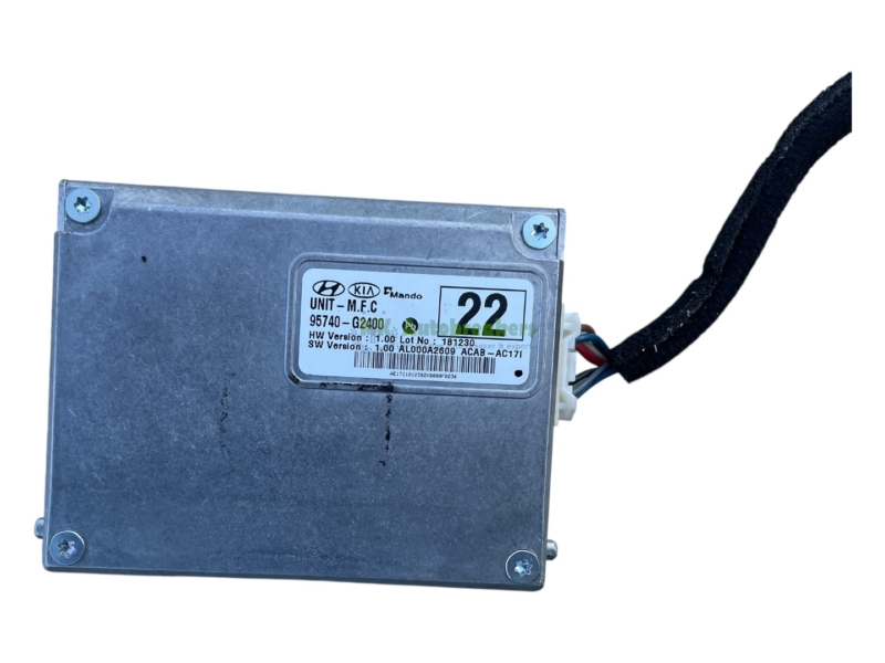 Hyundai Ioniq Windscreen Lane Assist Camera 95740G2400 Genuine 2018