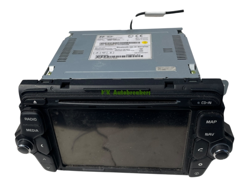 Kia Ceed Stereo SAT NAV Head Unit 96560-A2000WK Genuine 2016