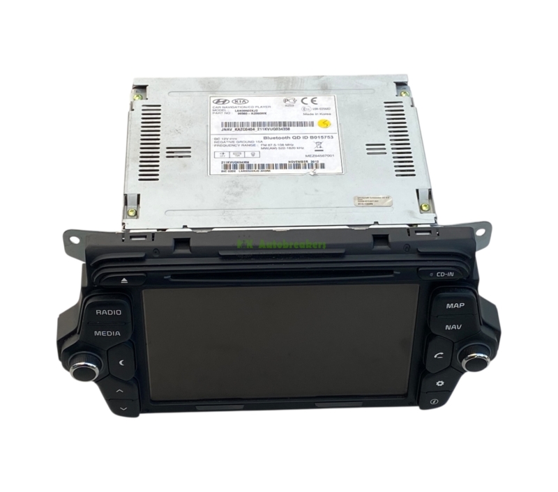 Kia ceed stereo sat nav head unit 96560-a2000wk genuine 2016 5 | mk autobreakers ltd Kia Ceed Stereo Sat Nav Head Unit awk Genuine
