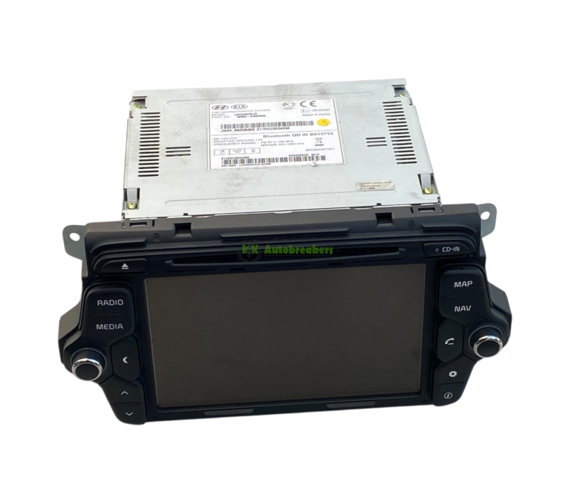 Kia ceed stereo sat nav head unit 96560-a2000wk genuine 2016 6 | mk autobreakers ltd Kia Ceed Stereo Sat Nav Head Unit awk Genuine